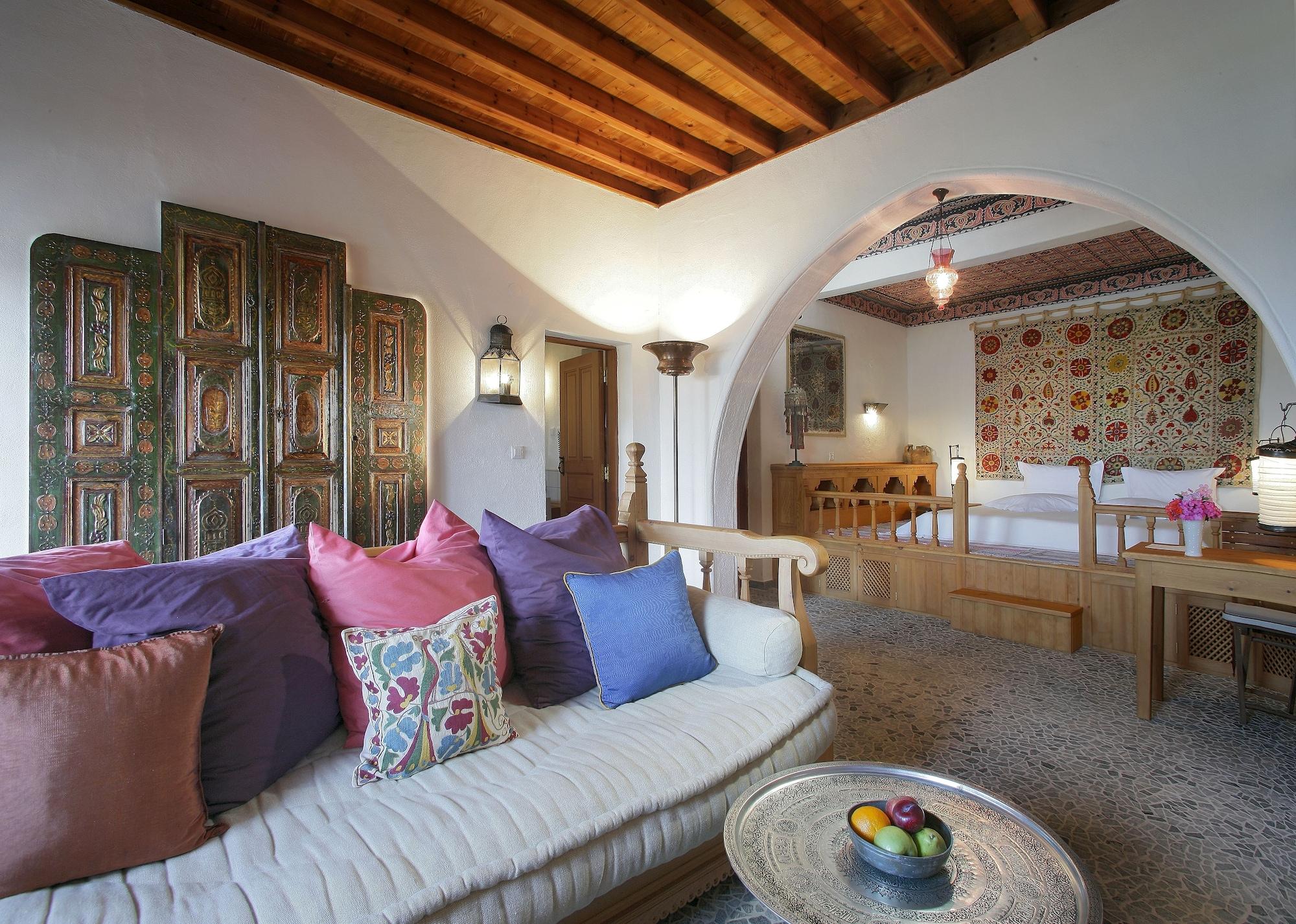 לינדוס Melenos Art Boutique Hotel חדר תמונה