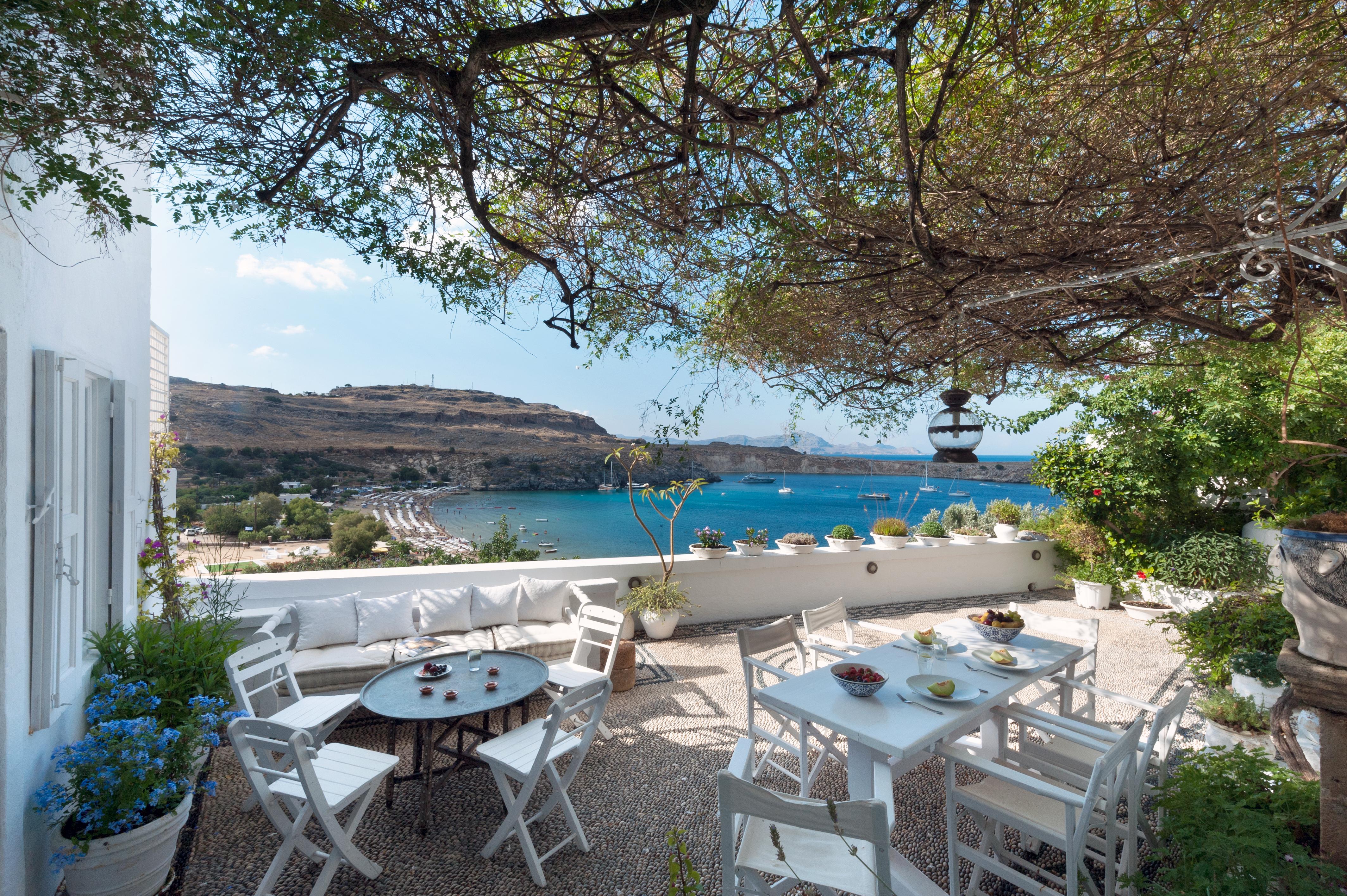 לינדוס Melenos Art Boutique Hotel מראה חיצוני תמונה