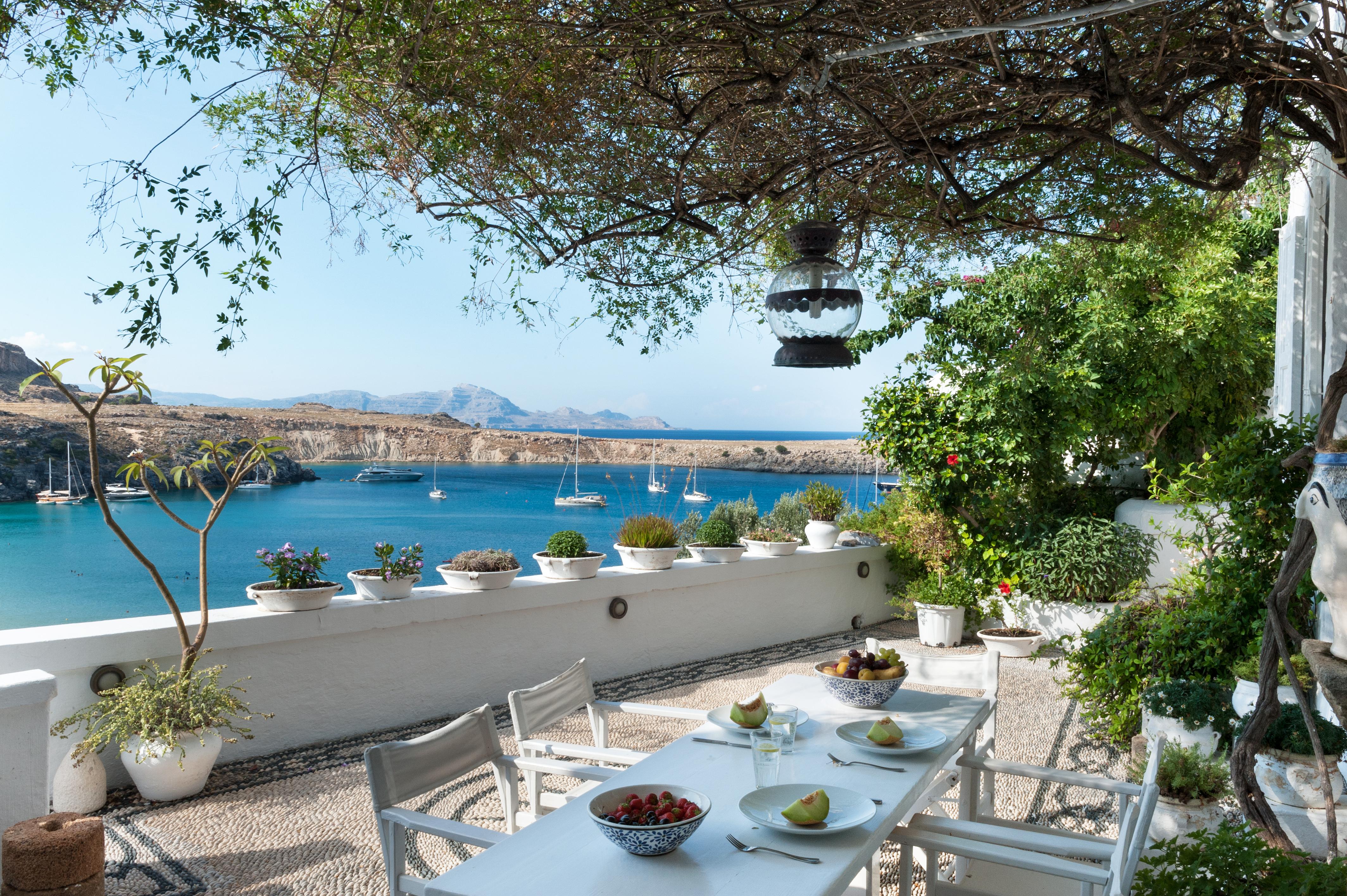 לינדוס Melenos Art Boutique Hotel מראה חיצוני תמונה