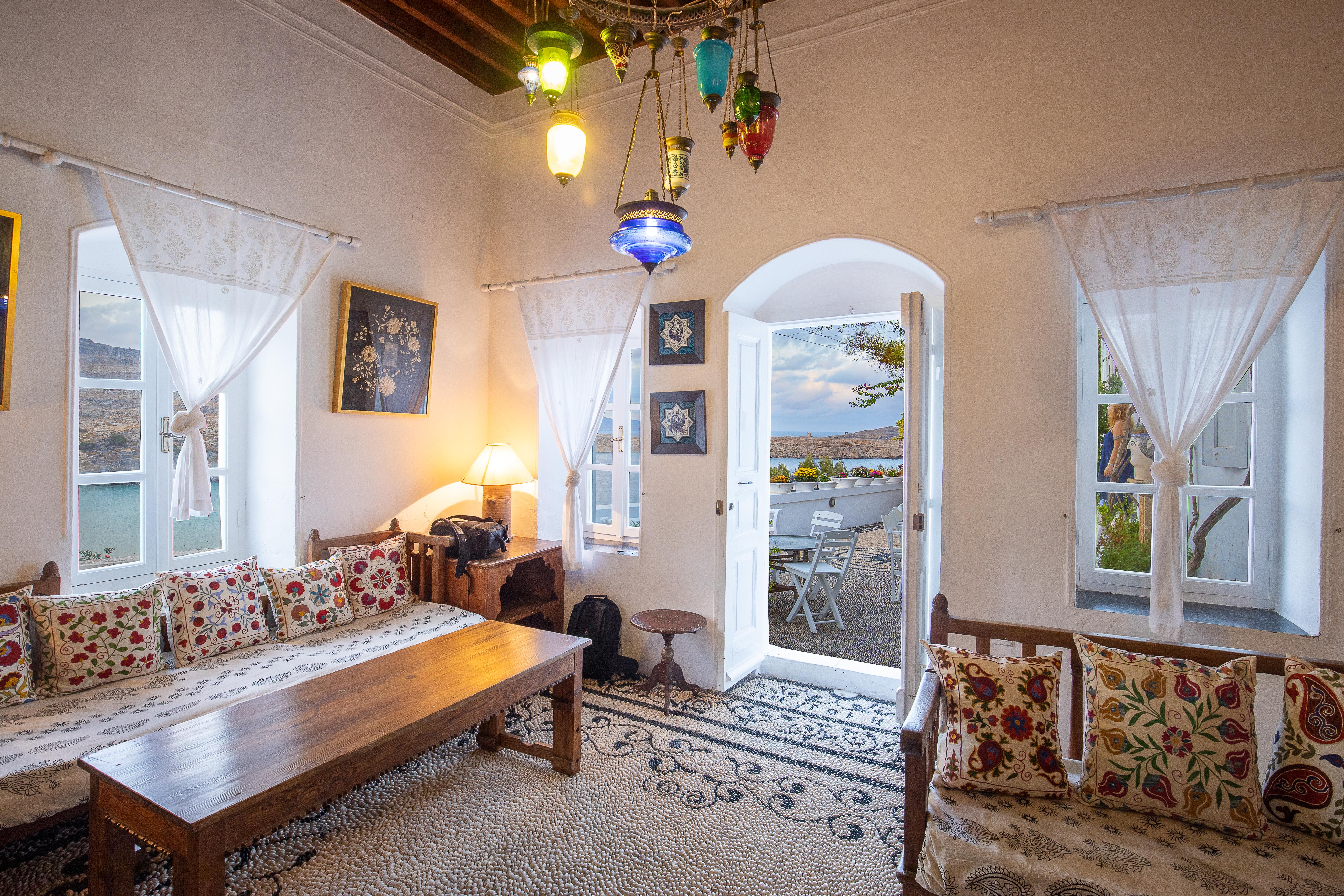 לינדוס Melenos Art Boutique Hotel מראה חיצוני תמונה