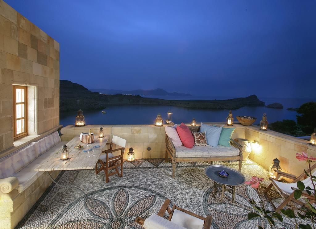 לינדוס Melenos Art Boutique Hotel מראה חיצוני תמונה