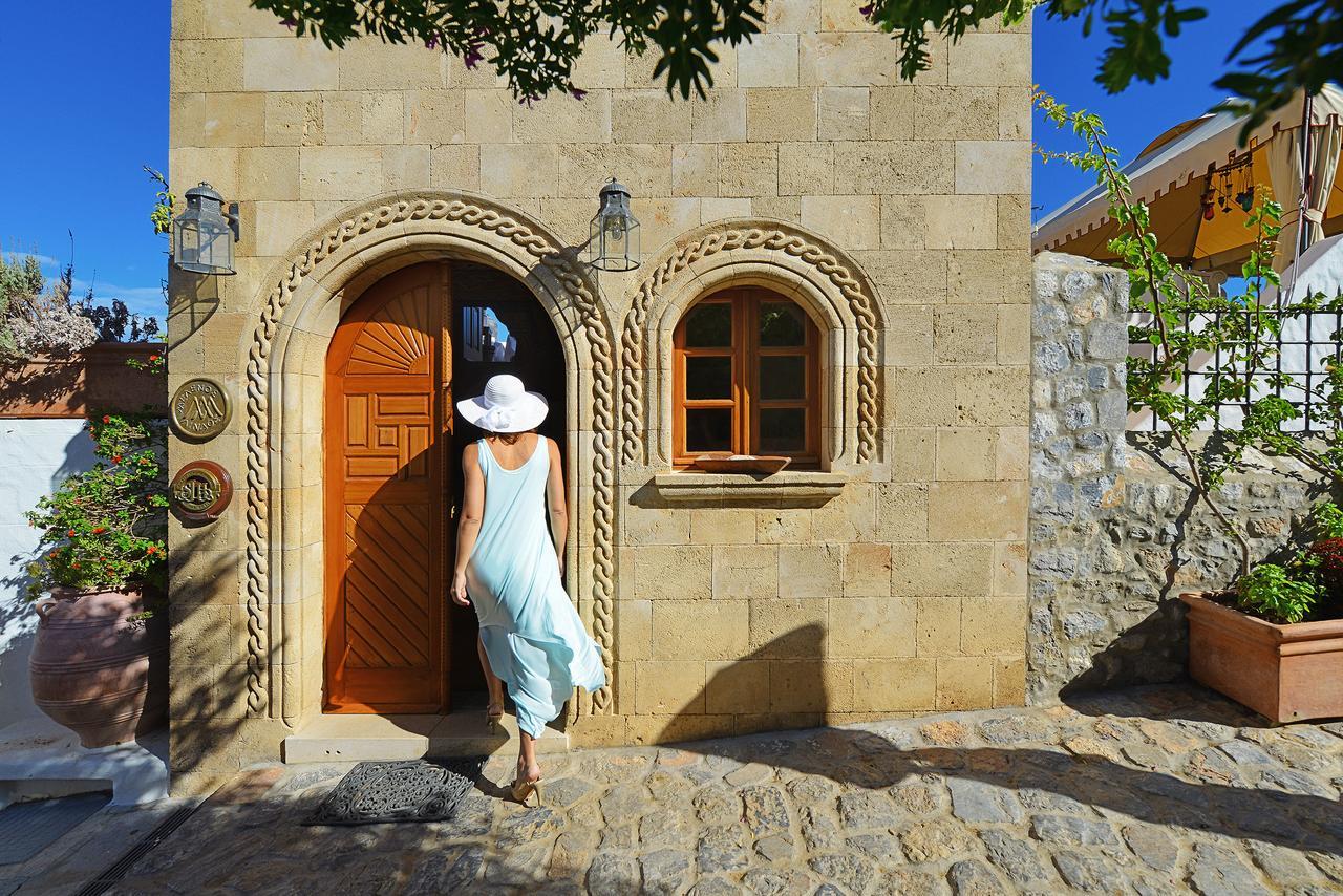 לינדוס Melenos Art Boutique Hotel מראה חיצוני תמונה